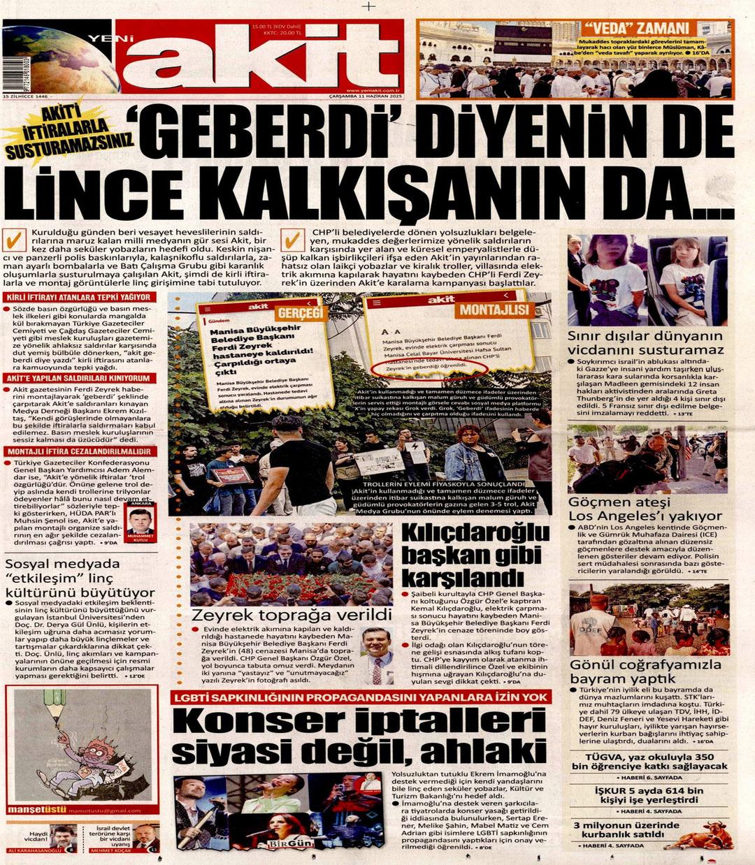 Yeni Akit Gazetesi