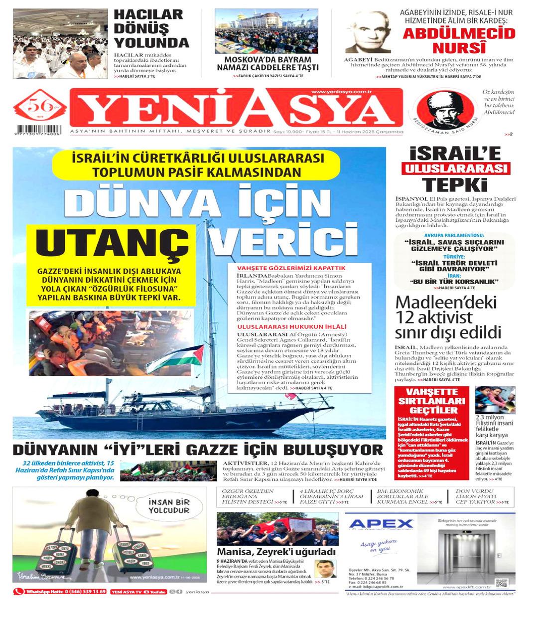 Yeni Asya Gazetesi