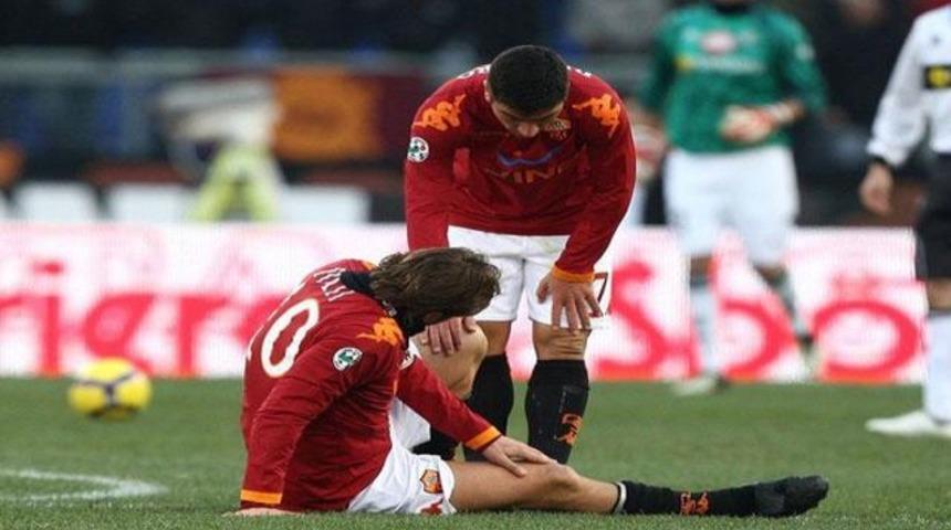 Totti, Palermo ma&ccedil;ında yok