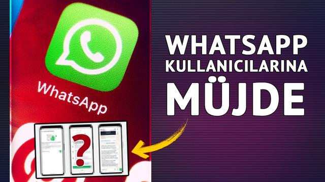 WhatsApp kullanıcılarına müjde! Mesajlar destan boyutuna ulaşıyorsa bu özellik tam size göre