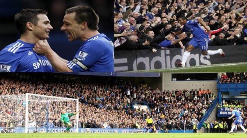 Chelsea şov yaptı!