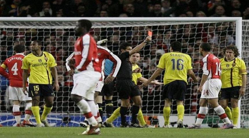 Arsenal-Barcelona ma&ccedil;ında şok!