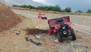 Çapa motorunun altında feci ölüm
