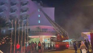 Alanya’da otel yangını