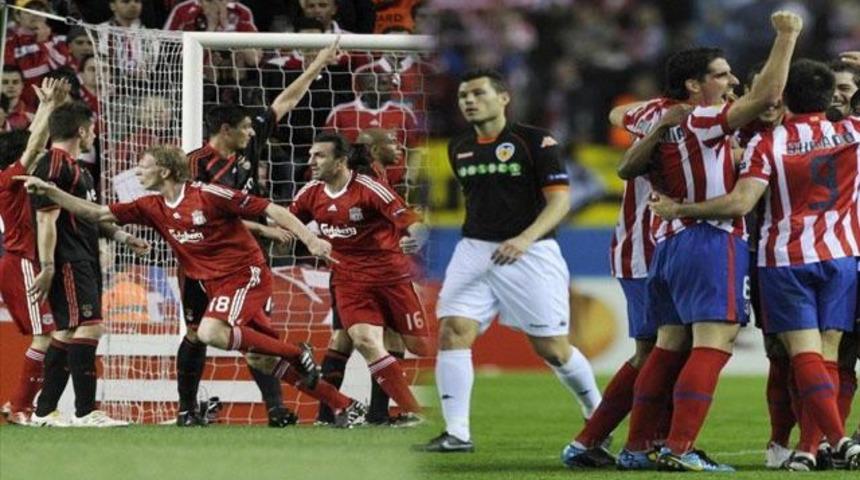 İşte UEFA'da son 4 takım!