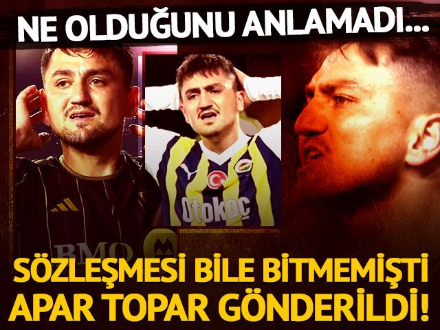 Cengiz Ünder ne olduğunu anlamadı! Sözleşmesi bile bitmemişti, apar topar gönderildi
