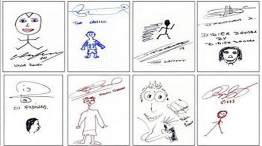 Yıldızlar kendilerini &ccedil;izdiler