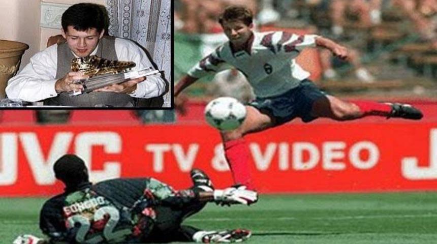 Sahibinden satılık altın ayakkabı!