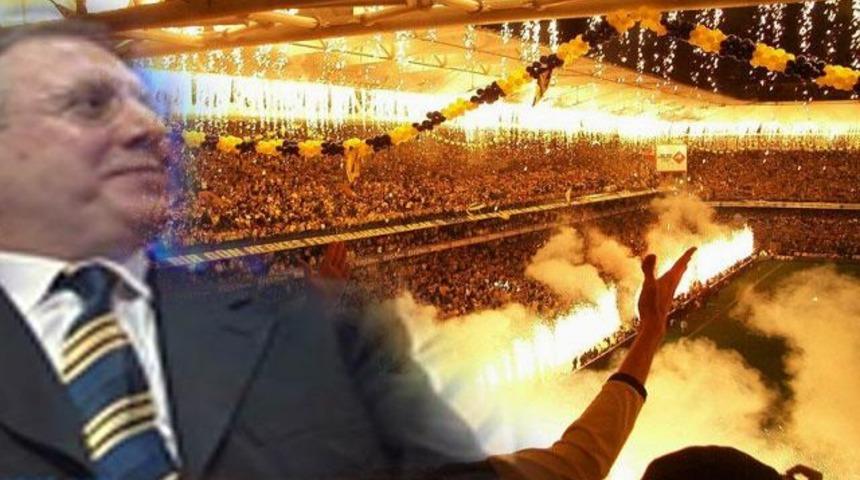 Aziz Yıldırım bayrağı astı!