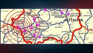 Kütahya'da deprem fırtınası! 1,5 ayda bin 250 sarsıntı