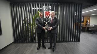 İstanbul Valisi Davut Gül, Beşiktaş Kulübünü ziyaret etti