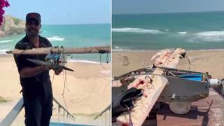 Şile denizinde panik! Kamikaze dronuna benzer cisim bulundu