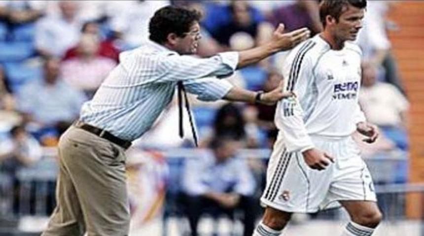 Capello: 'Ben varsam Beckham yok'