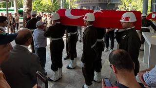 Denizli gazisine askeri törenle veda etti