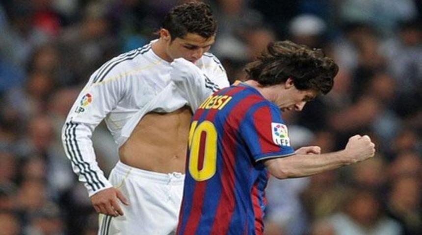 Messi, Ronaldo'yu yine ge&ccedil;ti