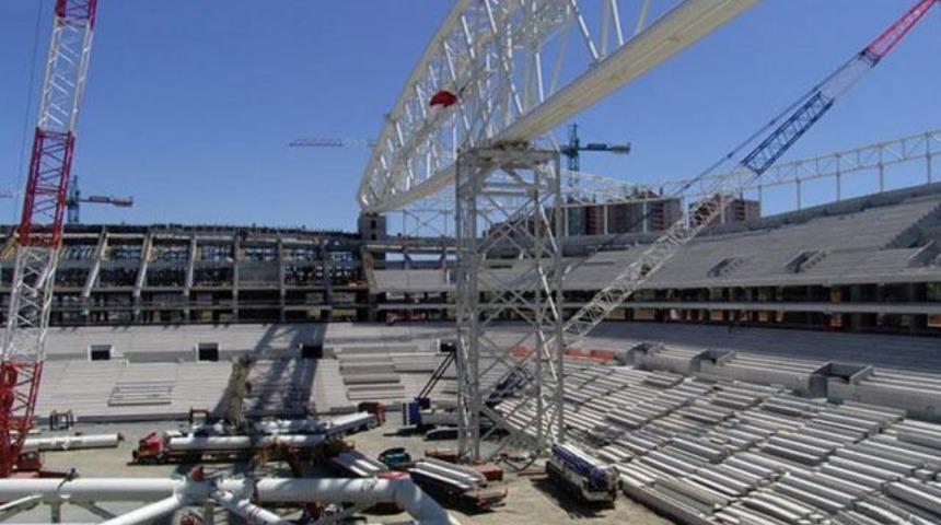 T&uuml;rk Telekom Arena tam gaz