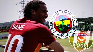 Leroy Sane'den imzayı atar atmaz Fenerbahçe ve Beşiktaş'a gönderme!