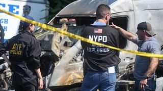 New York Brooklyn’de kundaklama: 11 NYPD aracı ateşe verildi