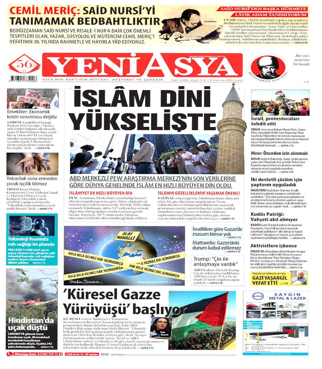 Yeni Asya Gazetesi