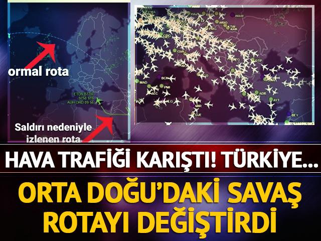 Uçakların rotası değişti! 4 ülkenin hava sahası kapatıldı