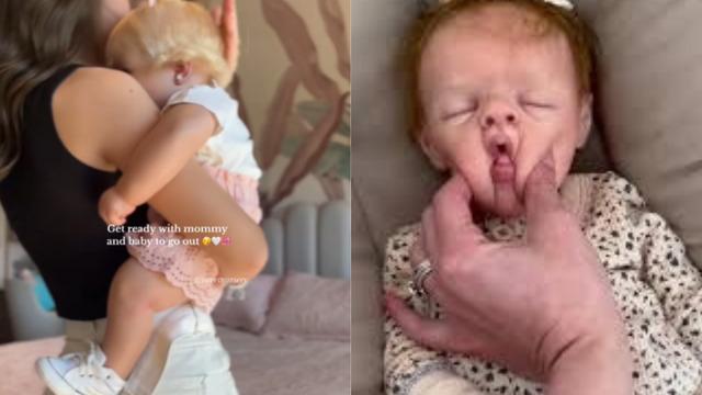 Doğum videosu çeken bile var! Tartışma yaratan bebek akımı