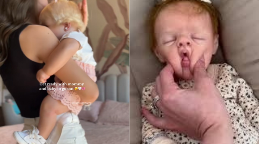 'Reborn' bebek akımı tartışma yarattı! Doğum videosu çeken bile var! Mağazalarda ise patlama yaşanıyor...