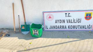 Kaçak kazı yapan 6 şüpheli suçüstü yakalandı