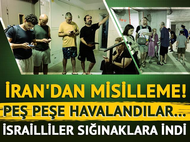  İran'dan İsrail'e ilk misilleme! Onlarca kamikaze dron ilerliyorlar 