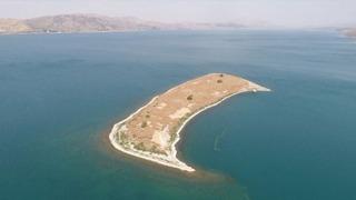 Hazar Denizi'nde yeni bir ada keşfedildi