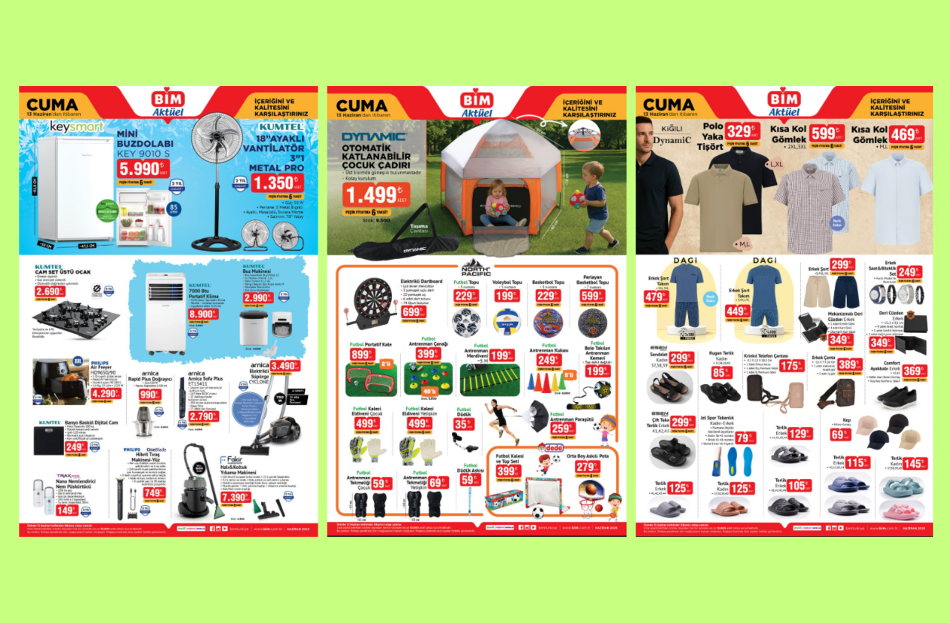 BİM'e Kumtel vantilatör geliyor! 13 Haziran 2025 BİM Aktüel Kataloğu burada