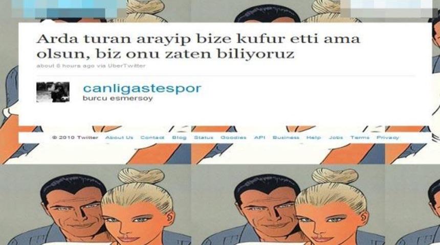 Arda, Burcu Esmersoy'a k&uuml;f&uuml;r etti!