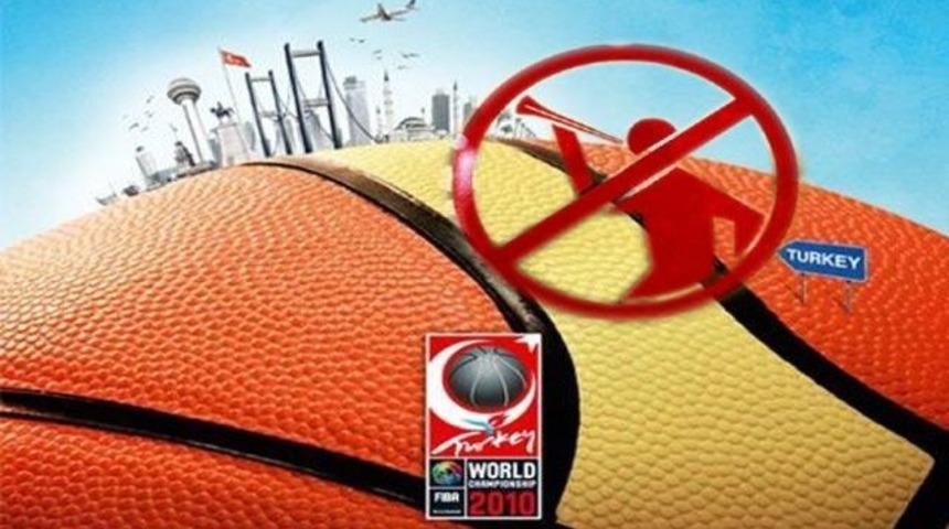 D&uuml;nya Basketbol Şampiyonası'na Vuvuzela yasağı!