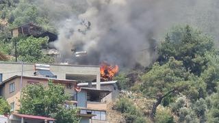 Adana'da evde çıkan yangın söndürüldü