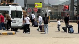 Türkiye sınırında dikkat çeken görüntü!