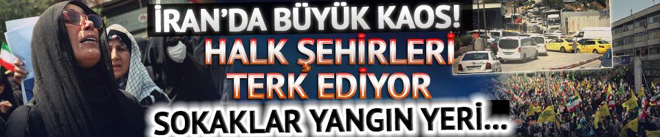 İsrail saldırıları sonrası İran'da kaos artıyor! Halk şehirleri terk ediyor: Bankalar ve akaryakıt istasyonlarında uzun kuyruklar...