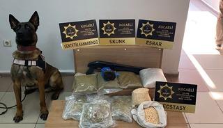 Kocaeli'nde 9 bin 900 adet ecstasy hap ele geçirildi