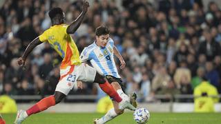 Arjantin Kolombiya maçında çok çirkin olay!