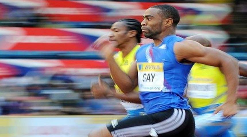 Tyson Gay u&ccedil;tu!