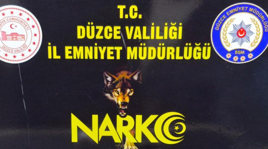 Yer:Düzce! Uyuşturucu madde ile yakalandı: Tutuklandı