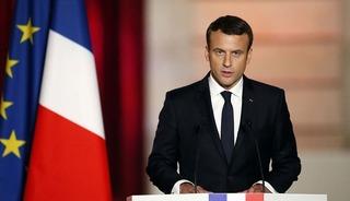 Macron: "İsrail'in kendini savunma hakkını destekliyoruz"