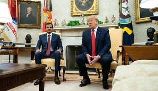 Al Sani ve Trump İsrail-İran gerilimini görüştü