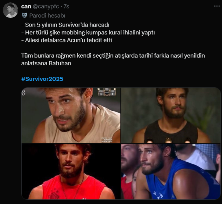Survivor 2025 şampiyonu Adem! Batuhan Karacakaya fena dile düştü... "Nasıl yenildin anlatsana" G3