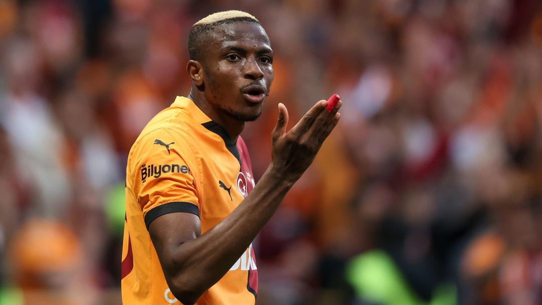 Galatasaray a Osimhen den haber var! Manchester United devreye girdi 1