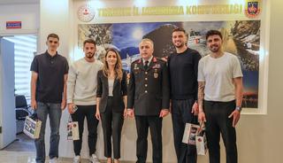 Trabzonspor’dan Jandarma Teşkilatı’na anlamlı ziyaret