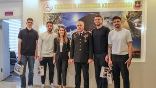 Trabzonspor’dan Jandarma Teşkilatı’na anlamlı ziyaret
