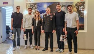 Trabzonspor’dan Jandarma Teşkilatı’na anlamlı ziyaret