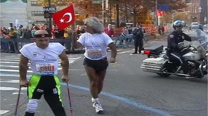 Engelli Yavuz Şap K&ouml;ln Maratonu'nda koşacak!