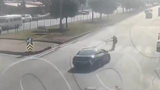 Bir trafik cinayeti daha! Hızla gittiği yolda yaya geçidindeki kadına çarptı...