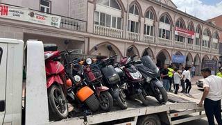 Erciş’te 16 motosiklet sürücüsüne 191 bin 42 TL cezai işlem uygulandı