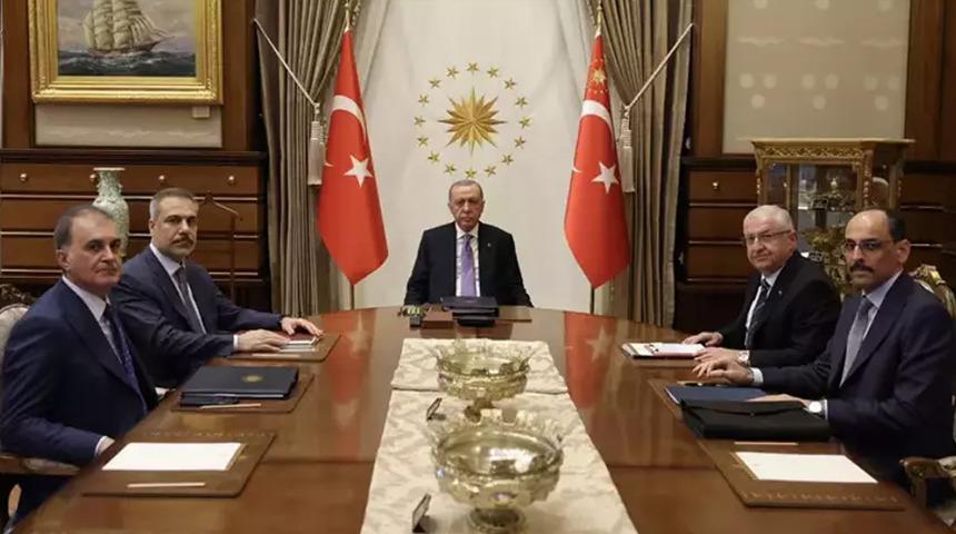 Beştepe'de güvenlik zirvesi! Cumhurbaşkanı Erdoğan başkanlığında gerçekleşen zirvenin gündemi İsrail-İran çatışması